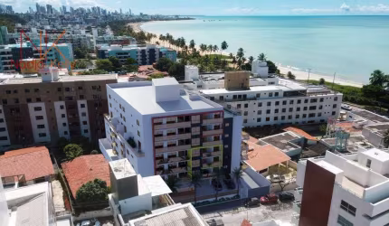 Flat com 1 dormitório à venda, 37 m² por R$ 489.000 - Cabo Branco - João Pessoa/PB