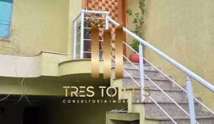 Casa com 3 quartos à venda na Rua Dom Silvério Pimenta, Vila Scarpelli, Santo André, 217 m2 por R$ 1.000.000