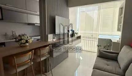 Apartamento com 1 quarto para alugar na Alameda Porcelana, Cerâmica, São Caetano do Sul, 56 m2 por R$ 4.900
