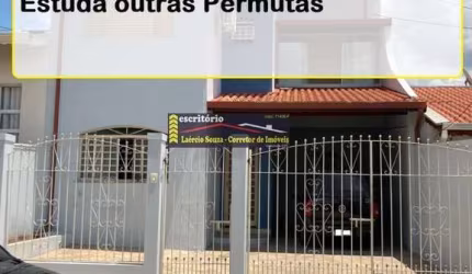Casa Condominio à VENDA em Valinhos SP, Aceita Apartamento ou Estuda Permutas Imóveis até R$ 250mil