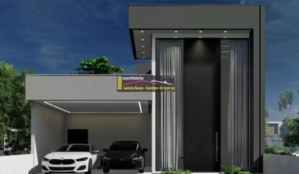 Casa em Condomínio a Venda em Hortolândia/SP. - 3 Dorms. 4 Vagas - R$ 950mil.PERMUTA POR CARRO/APARTAMENTO ATÉ R$250mil