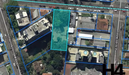Terreno comercial à venda na Rua Reinaldino Schaffenberg de Quadros, Alto da Rua XV, Curitiba por R$ 2.300.000
