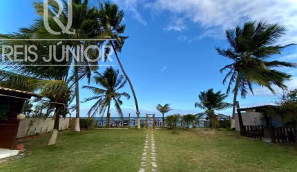 Pé na Areia, 1.200 m² de terreno e casa 4 quartos