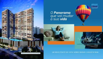 Lançamento inovador em Santos. Dois e três dormitórios