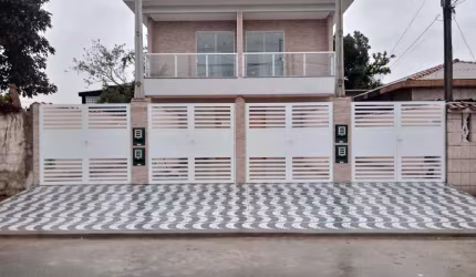 Casa Nova à venda c/ 02 dormitórios,  Rádio Clube em Santos
