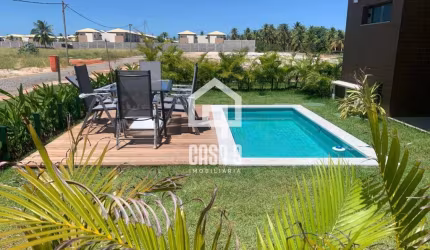 Apartamento nunca habitado com piscina privativa 2 suítes em Imbassaí