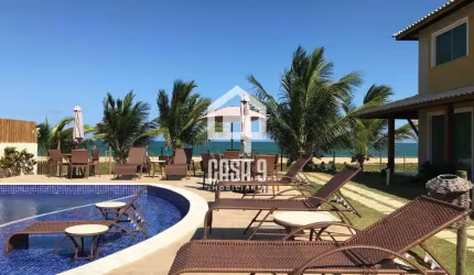 Apartamento térreo duplex a Venda com 3 quartos pé na areia em Itacimirim