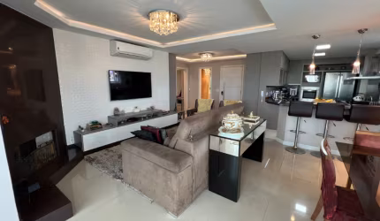 Apartamento Alto Padrão, semimobiliado, 3 dormitórios, suítes, 2 vagas de garagem, bairro Mal Rondon