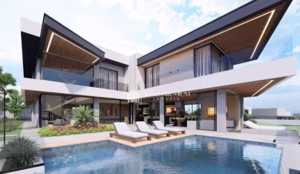 Sobrado com 5 dormitórios à venda, 650 m² por R$ 5.820.000,00 - Condomínio Reserva do Paratehy - São José dos Campos/SP