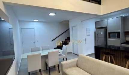Apartamento Duplex com 1 dormitório à venda, 78 m² por R$ 1.100.000,00 - Parque Residencial Aquarius - São José dos Campos/SP