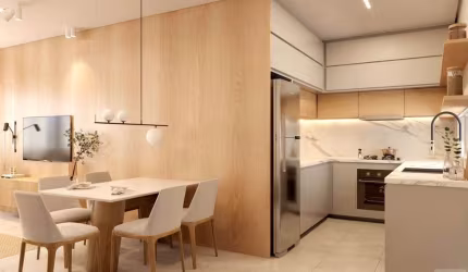Sobrado com 2 Quartos e 2 Suítes, 95m²