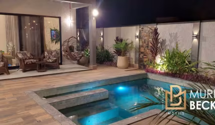 Casa com 3 suítes pronta para morar no condomínio Terras do Vale