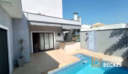 Casa Térrea com armários, 3 dormitórios no Condomínio Terras do Vale