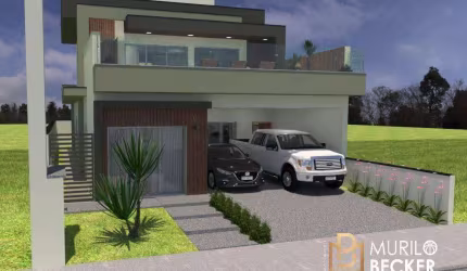Casa com 3 Suítes Condomínio Malibu - Caçapava