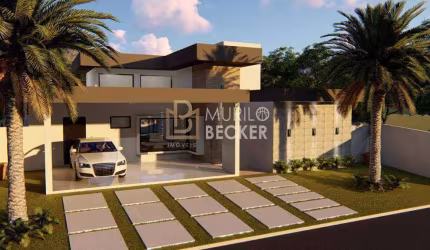 Casa em condomínio em construção 250m² 3 Quartos - 2 Suítes em  
Caçapava