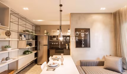 Apartamento venda 1 quarto e 1 vaga no Quadria Aquarius - SJC