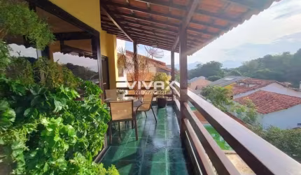 Casa em condomínio fechado com 4 quartos à venda na Estrada do Quitite, Jacarepaguá, Rio de Janeiro, 534 m2 por R$ 1.750.000