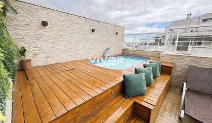 Cobertura com 3 quartos à venda na Rua Piauí, Todos os Santos, Rio de Janeiro, 140 m2 por R$ 945.000