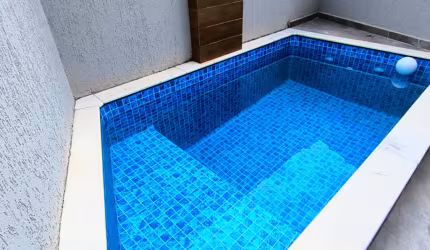 Sobrado lado praia - Piscina e área gourmet