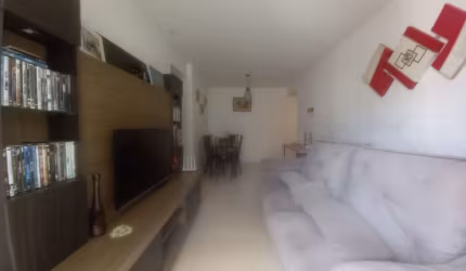 Apartamento 3 quartos e 1 banheiro.
