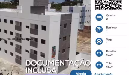 Apartamento 2 Quartos à venda - vale do sol - João Pessoa/PB