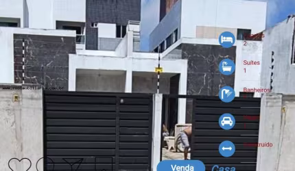 Casa 2 Quartos à venda no Novo Milênio, João Pessoa/PB
