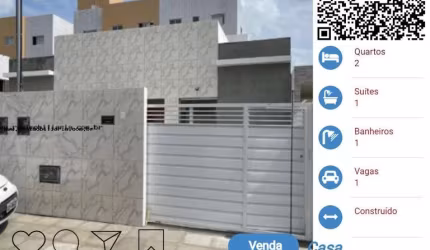 Casa à venda no Colinas do sul-Gramame, João Pessoa/PB