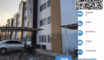 Apartamento à venda no Novo Milênio, Gramame-João Pessoa/PB