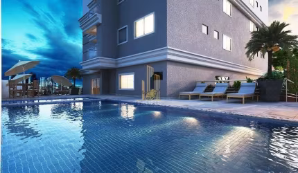 Apartamento 2 Suítes com Área de Lazer Itapema