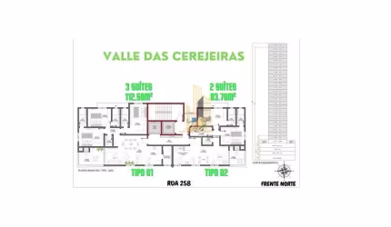 Apartamento 3 Suítes 2 Vagas na Meia Praia