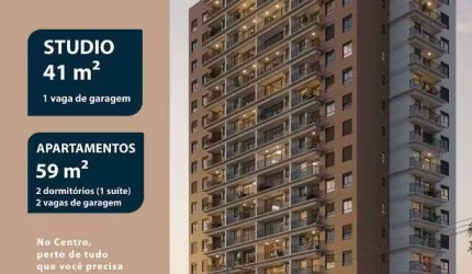 Apartamento com 2 quartos à venda no Centro, Araraquara , 58 m2