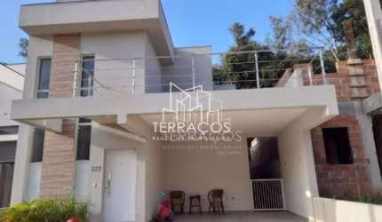 SOBRADO NOVO À VENDA NO CONDOMÍNIO VILLA VERDE EM JUNDIAÍ SP, BAIRRO GRAMADÃO