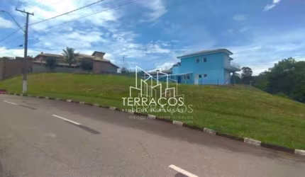 TERRENO DE ESQUINA EM ACLIVE À VENDA, CONDOMÍNIO RESIDENCIAL DOS LAGOS, ITUPEVA SP, PROJETO JÁ APROVADO