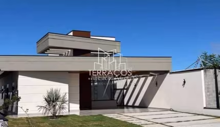 CASA TÉRREA À VENDA, ARQUITETURA MODERNA, CONDOMÍNIO GRAN VILLE SÃO VENÂNCIO, ITUPEVA SP