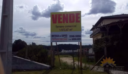 Terreno para vender, 1573.47 m2 por R$ 2500000.00 - Roca Grande - Colombo/PR