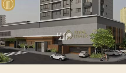 Apartamento de 2 quartos com suíte no Royal Tower
