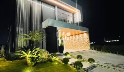 Casa 4 Quartos com 4 Suítes e 323m² - Pedra Branca