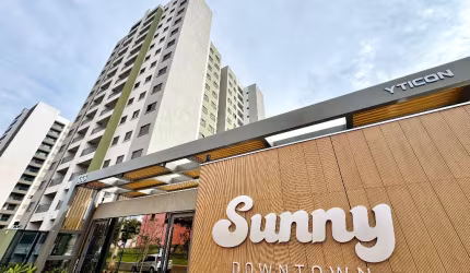 Apartamento novo com sol da manhã, sacada gourmet e lazer de clube por R$315 mil!