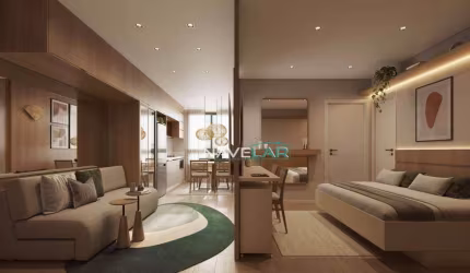 Apartamento com 1 dormitório à venda, 43 m² por R$ 664.000,00 - Gravatá - Navegantes/SC