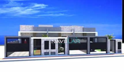 Casa com 02 dormitórios na Meia Praia