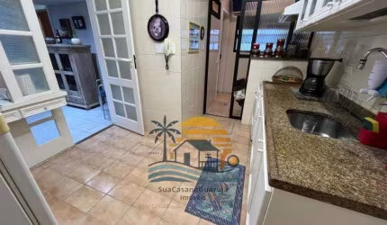 Apartamento com 3 dormitórios à venda, 95 m² por R$ 590.000,00 - Barra Funda - Guarujá/SP