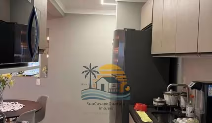 Apartamento com 3 dormitórios à venda, 80 m² por R$ 850.000,00 - Praia da Enseada – Aquário - Guarujá/SP