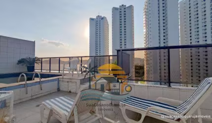 Cobertura Costão das Tartarugas 3 dormitórios à venda, 174 m² por R$ 990.000 - Praia da Enseada – Tortugas - Guarujá/SP