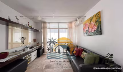 Apartamento com 3 dormitórios à venda, 100 m² por R$ 750.000,00 - Praia da Enseada – Tortugas - Guarujá/SP