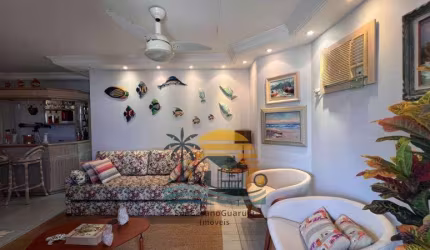 Apartamento com 2 dormitórios à venda, 160 m² por R$ 900.000,00 - Praia da Enseada – Aquário - Guarujá/SP