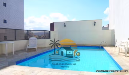 apartamento venda 3 dormitorios com piscina enseada guaruja