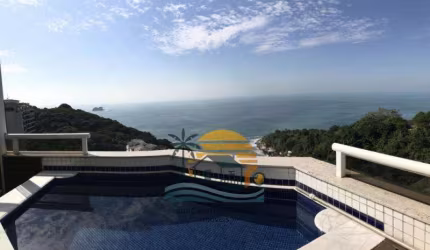 apartamento vista mar condominio sorocotuba guaruja 4 suítes 175m2 2 vagas morro sorocotuba cod APC8910V