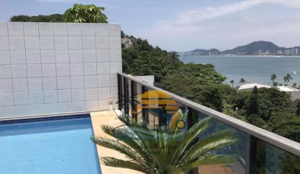 cobertura venda 3 dormitorios 4 banheiros 2 vagas 160 m2 costao das tartarugas guaruja bairro parque enseada cod COD5446V