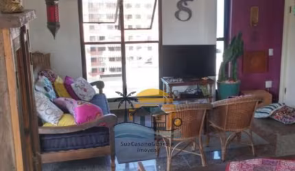 Apartamento 3 suites 110 m2 2 vagas 4 banheiros Praia do Tombo guaruja sp cod AP73070V