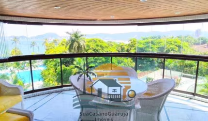 apartamento 4 suites tortugas guaruja 224 m2 2 vagas frente mar parque enseada guaruja cod APF62629V